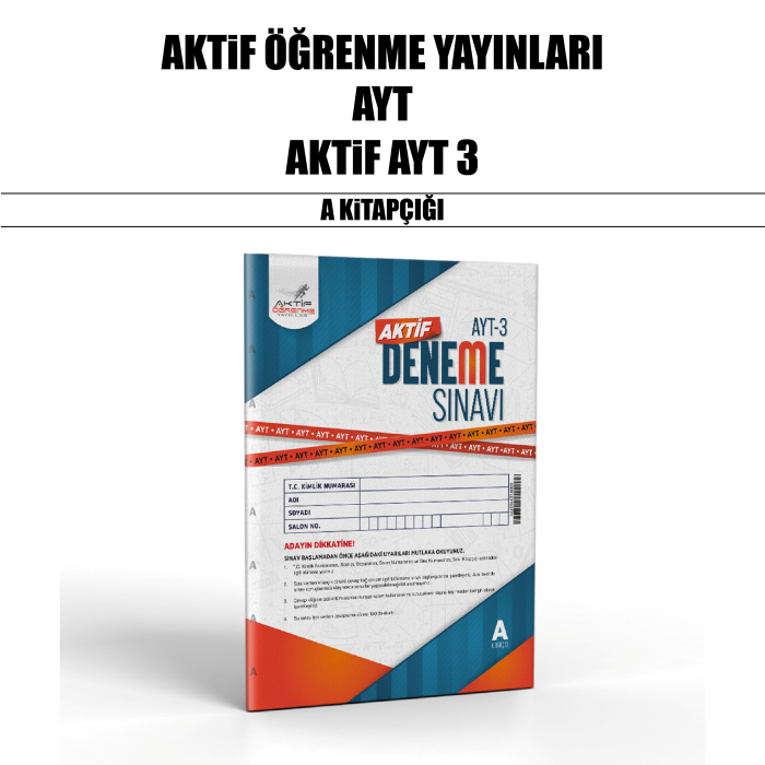 AKTİF YAYIN YKS AYT SNV 3-A - 2025-26